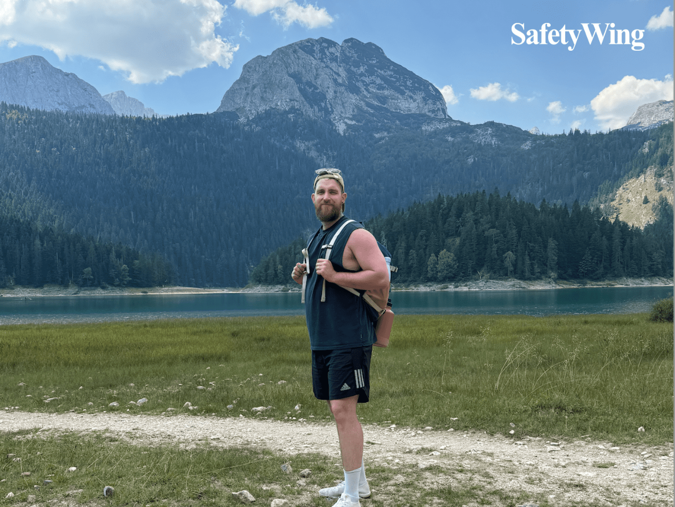 Wild swimming with kids