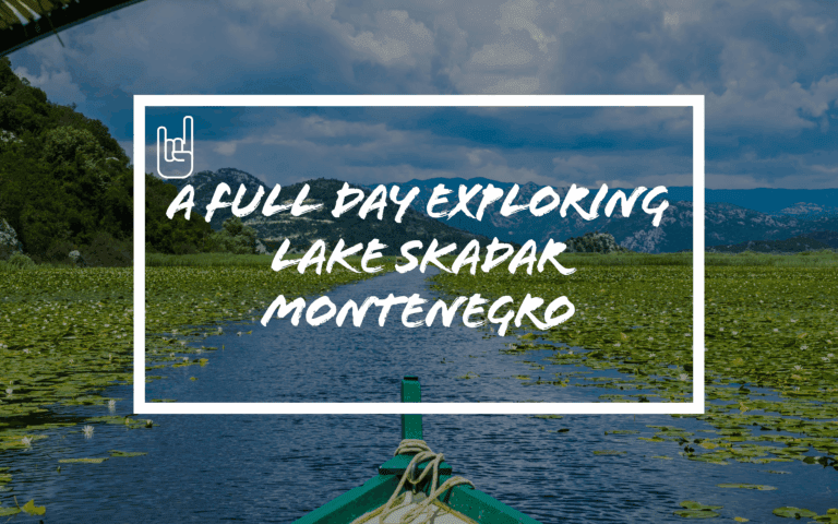 Exploring Lake Skadar monetengro