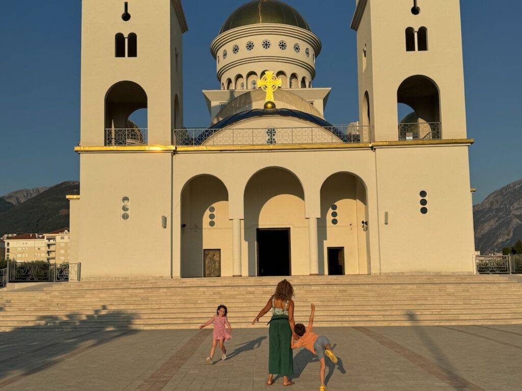 Church of st jovan in Bar montenegro