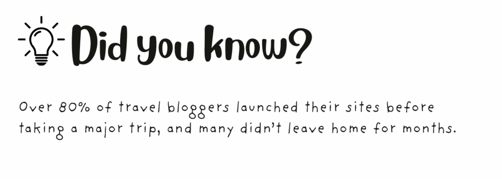 Can You Start a Travel Blog Before You Start Traveling?