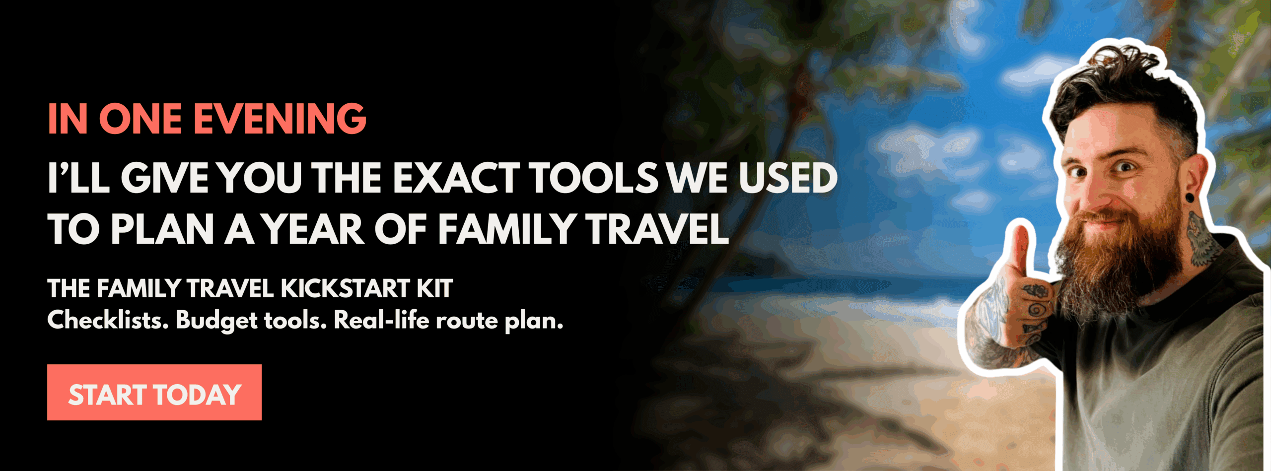 FAMILY TRAVEL KICKSTART KIT