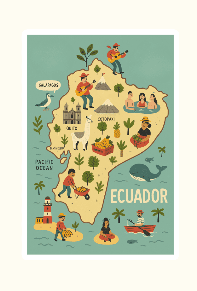 Ecuador map