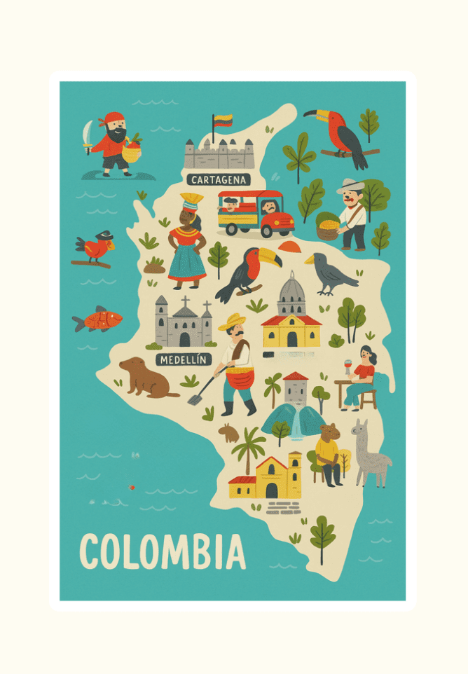 Colombia Map