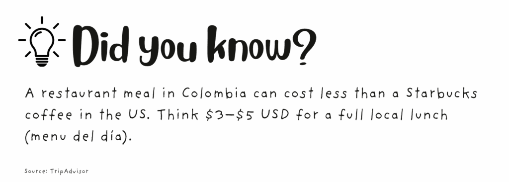 Cost of Living in Colombia (2025