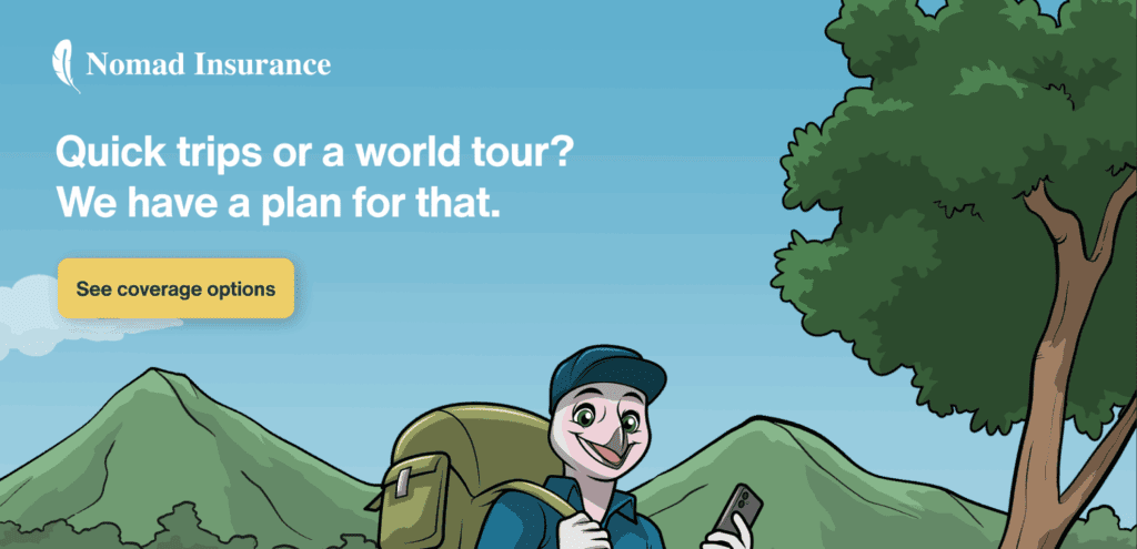 image of safety wing travel insurance