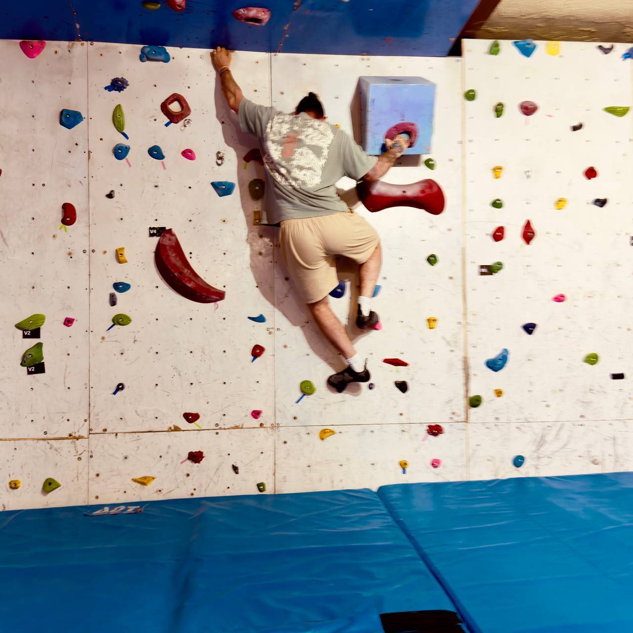 Rock Climbing in Baños with kids