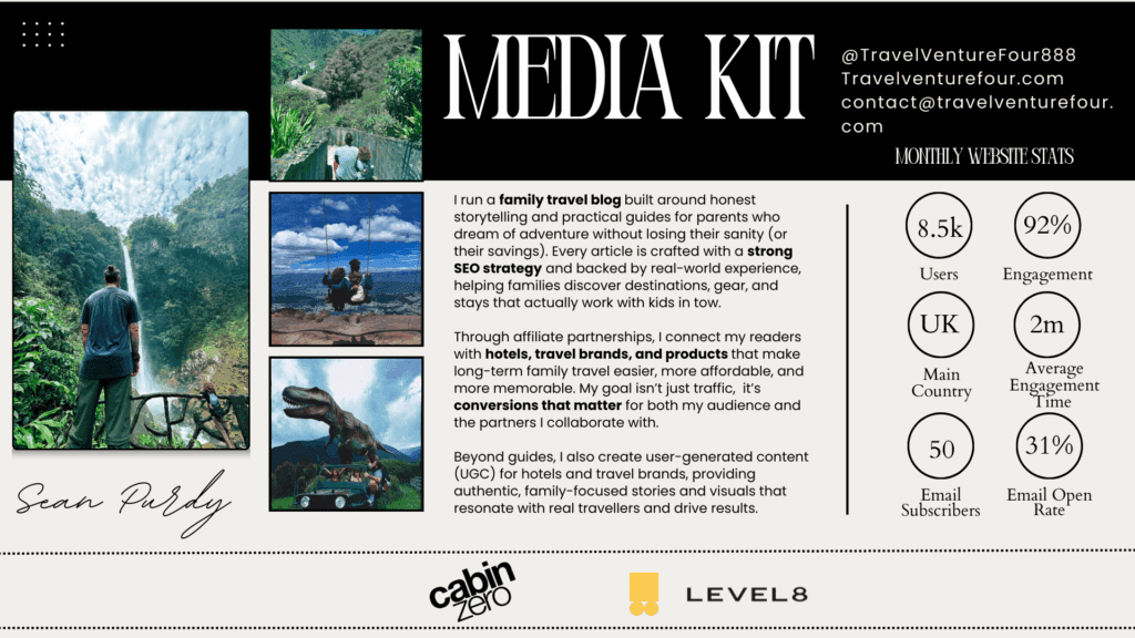Travel Venture Four Media Kit