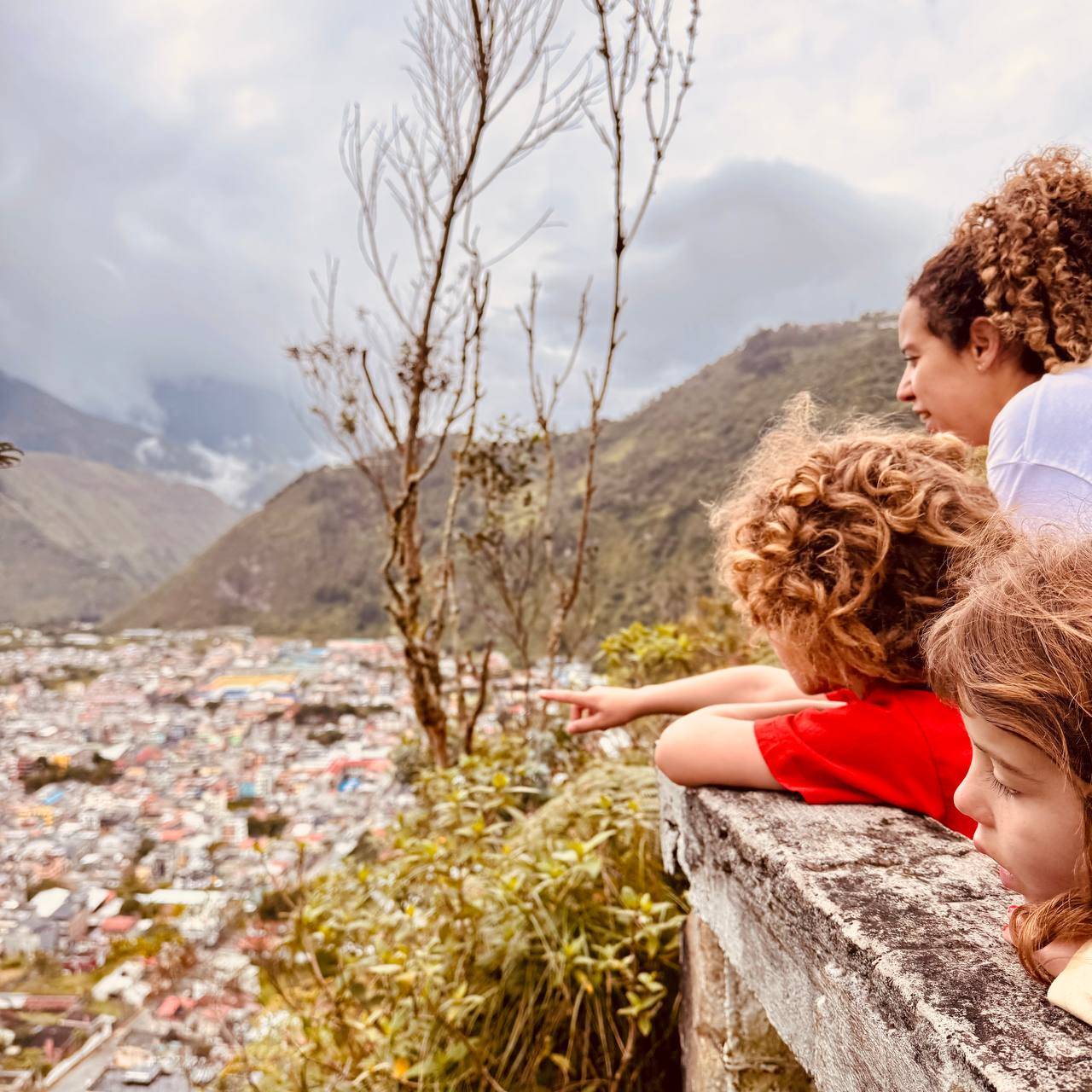 La Virgin hike in Banos