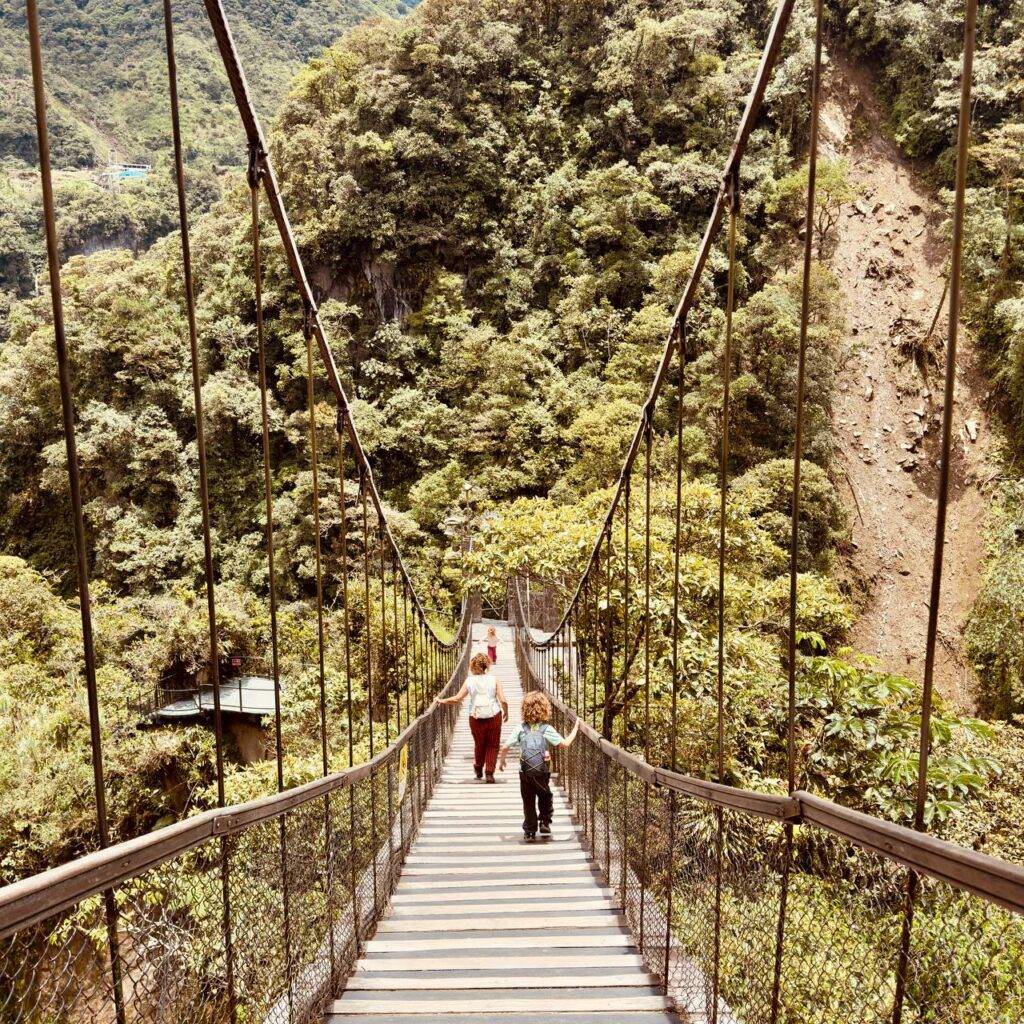 8. Visit Pailón del Diablo (Devil’s Cauldron)