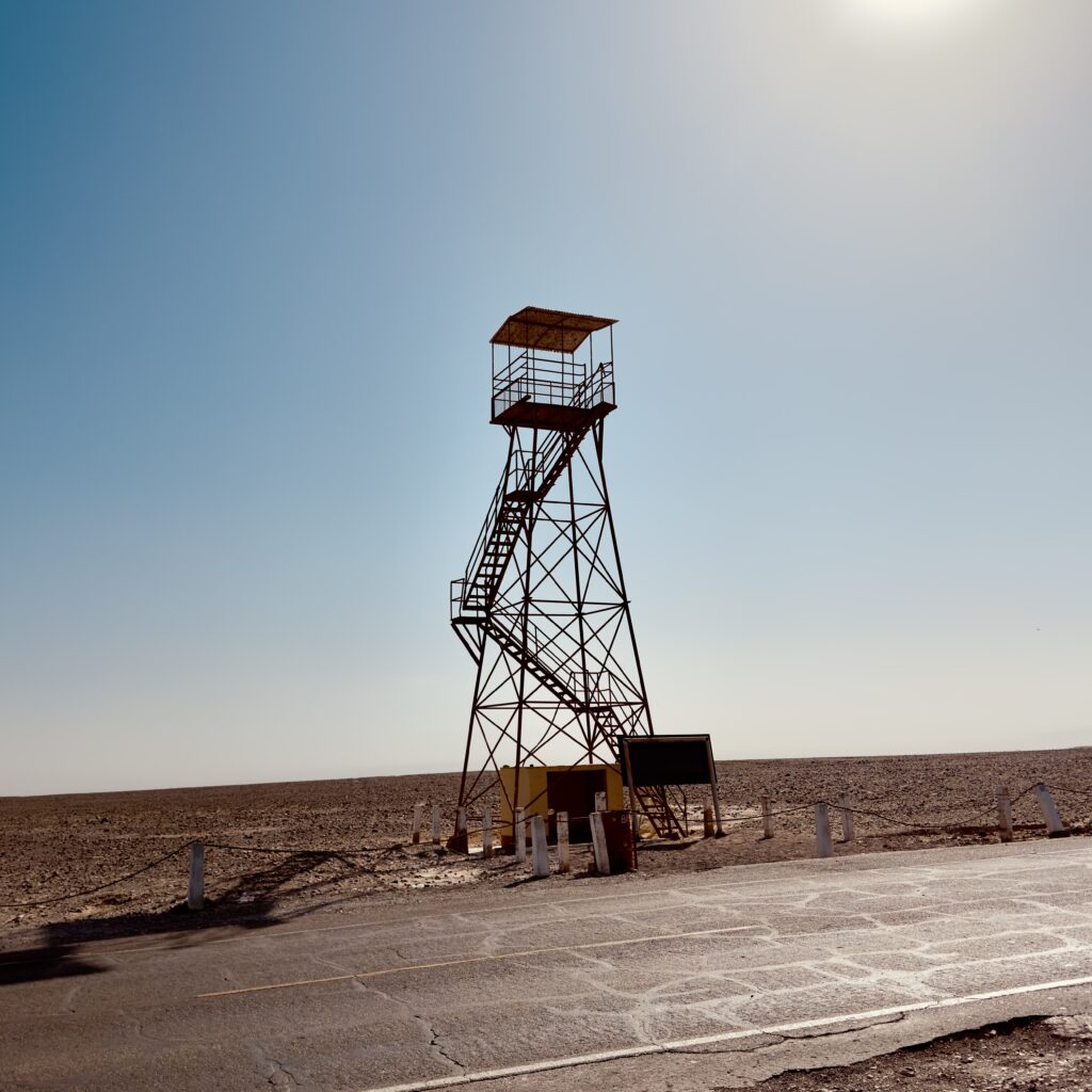 Old Nazca lInes viewing tower