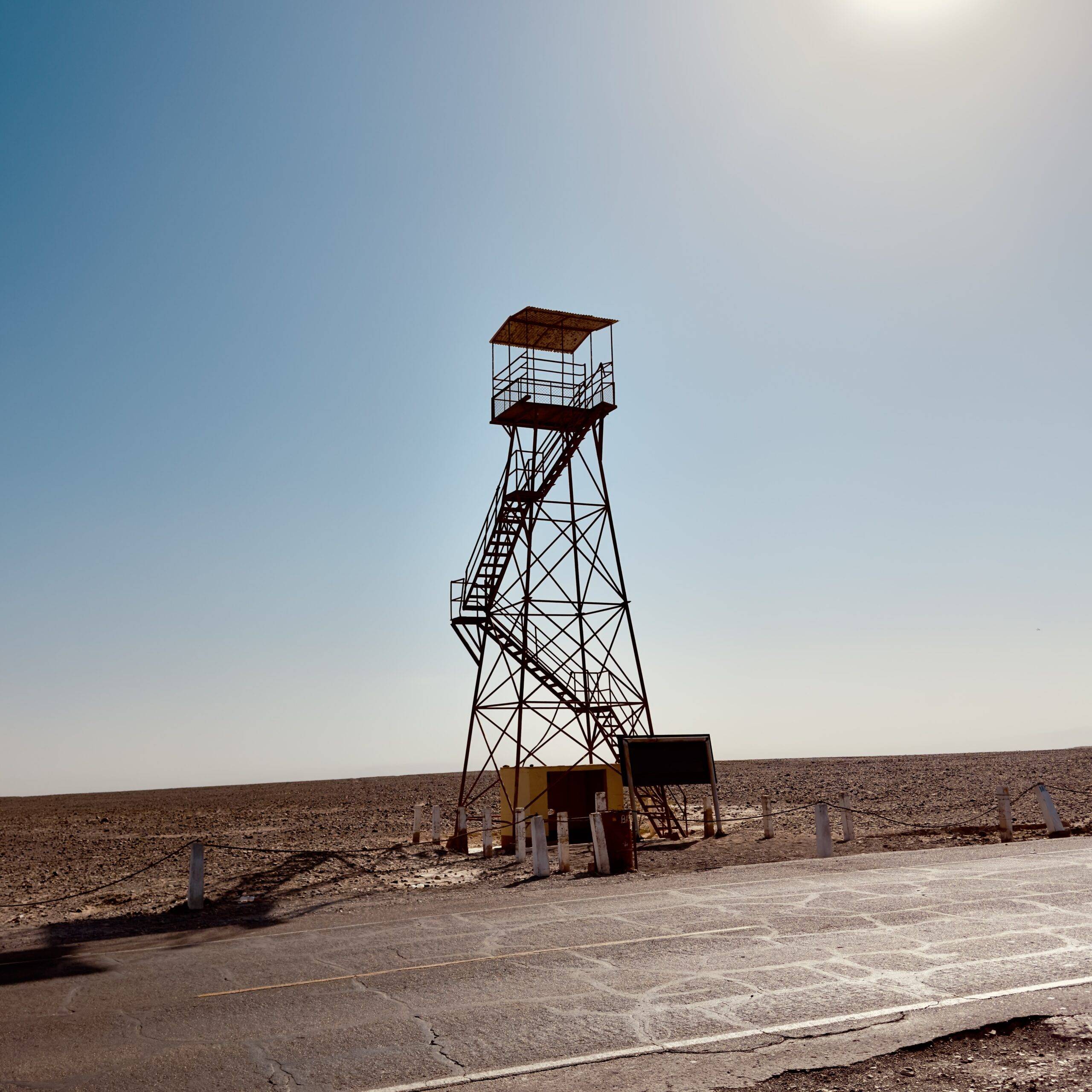 Old Nazca lInes viewing tower