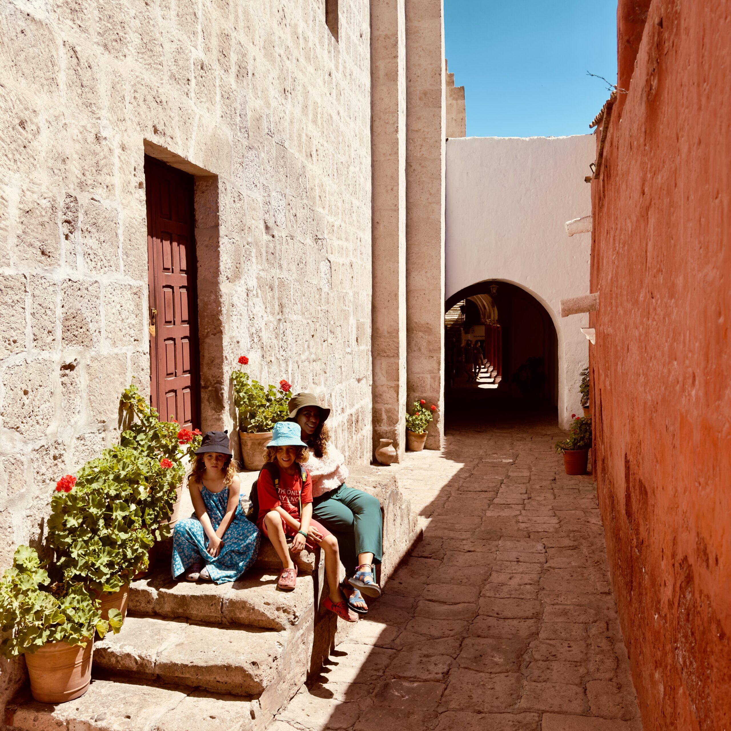 Walking around arequipa