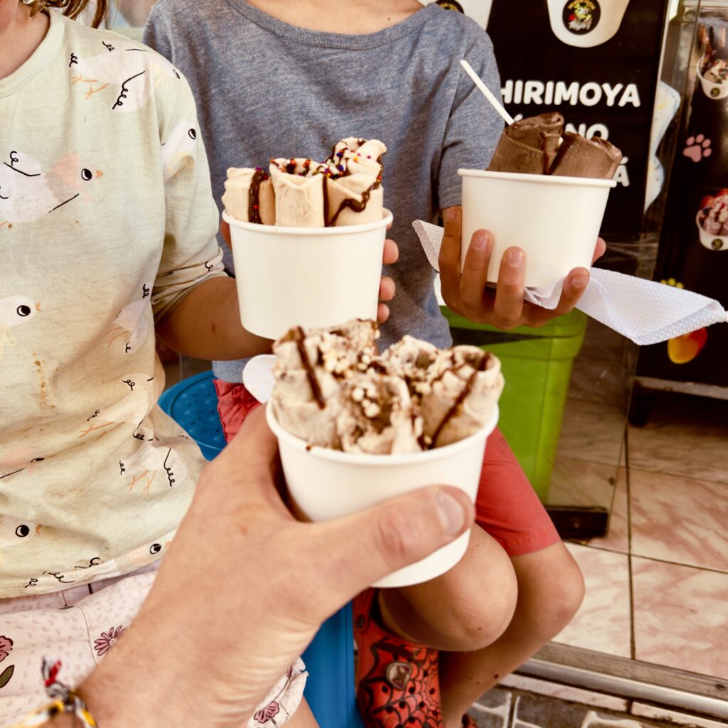 Eating in Arequipa With Kids