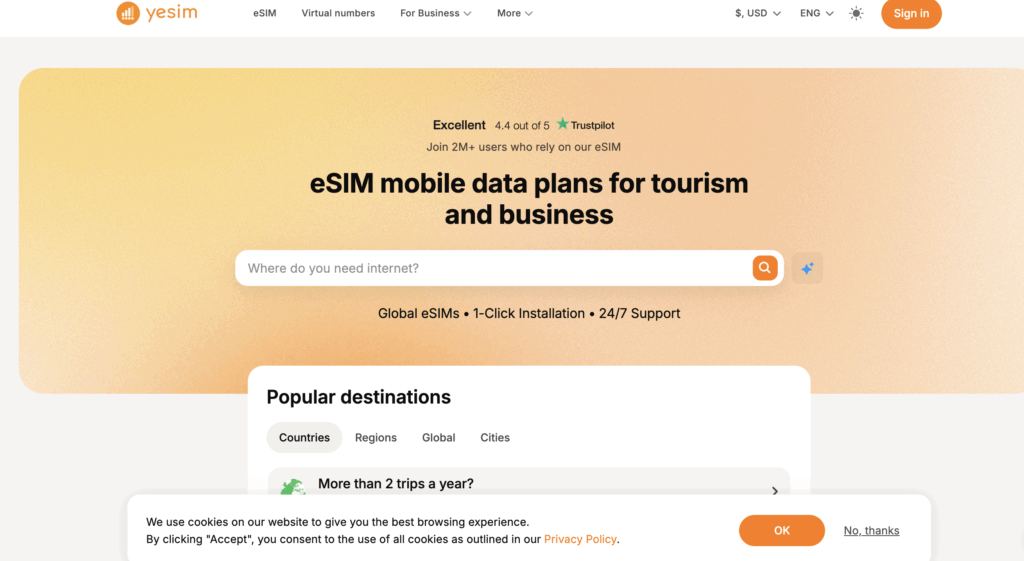 Saily eSIM for family travel