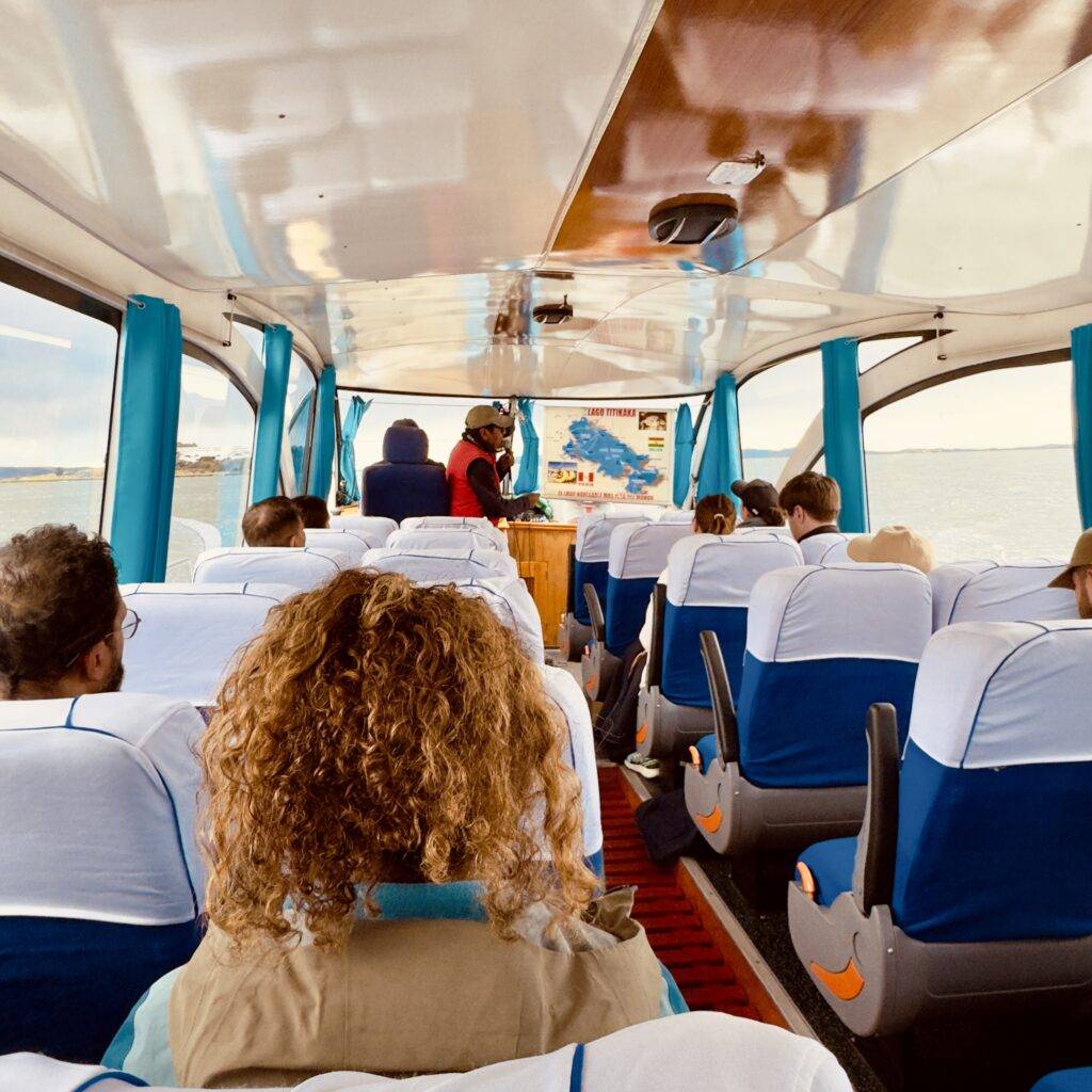 Boat tour lake titikaka