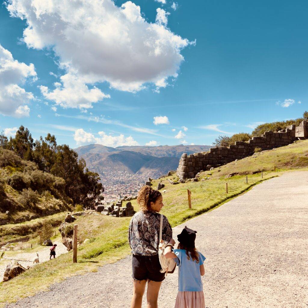 Walking Cusco with the kids