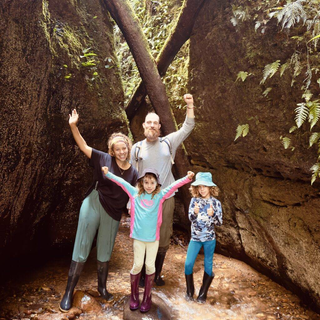Cave trek in the amazon rainforest