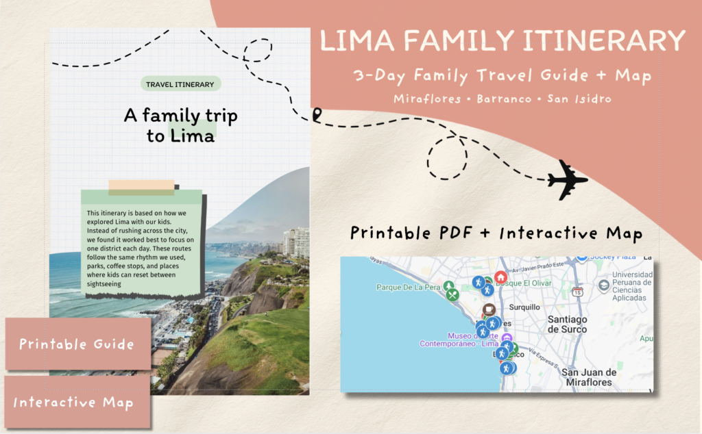 Lima Travel itinerary