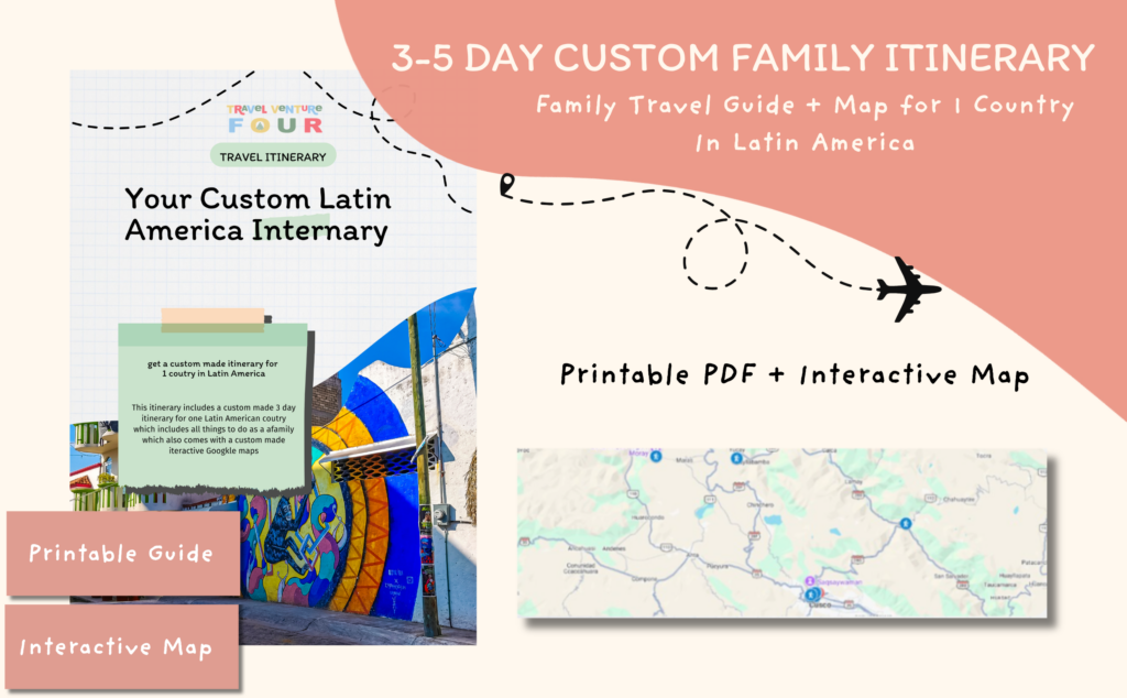 3-5 DAY Custom made Travel itinerary