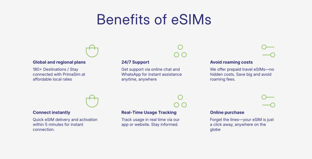 Why eSIMs Are Travel Essentials​