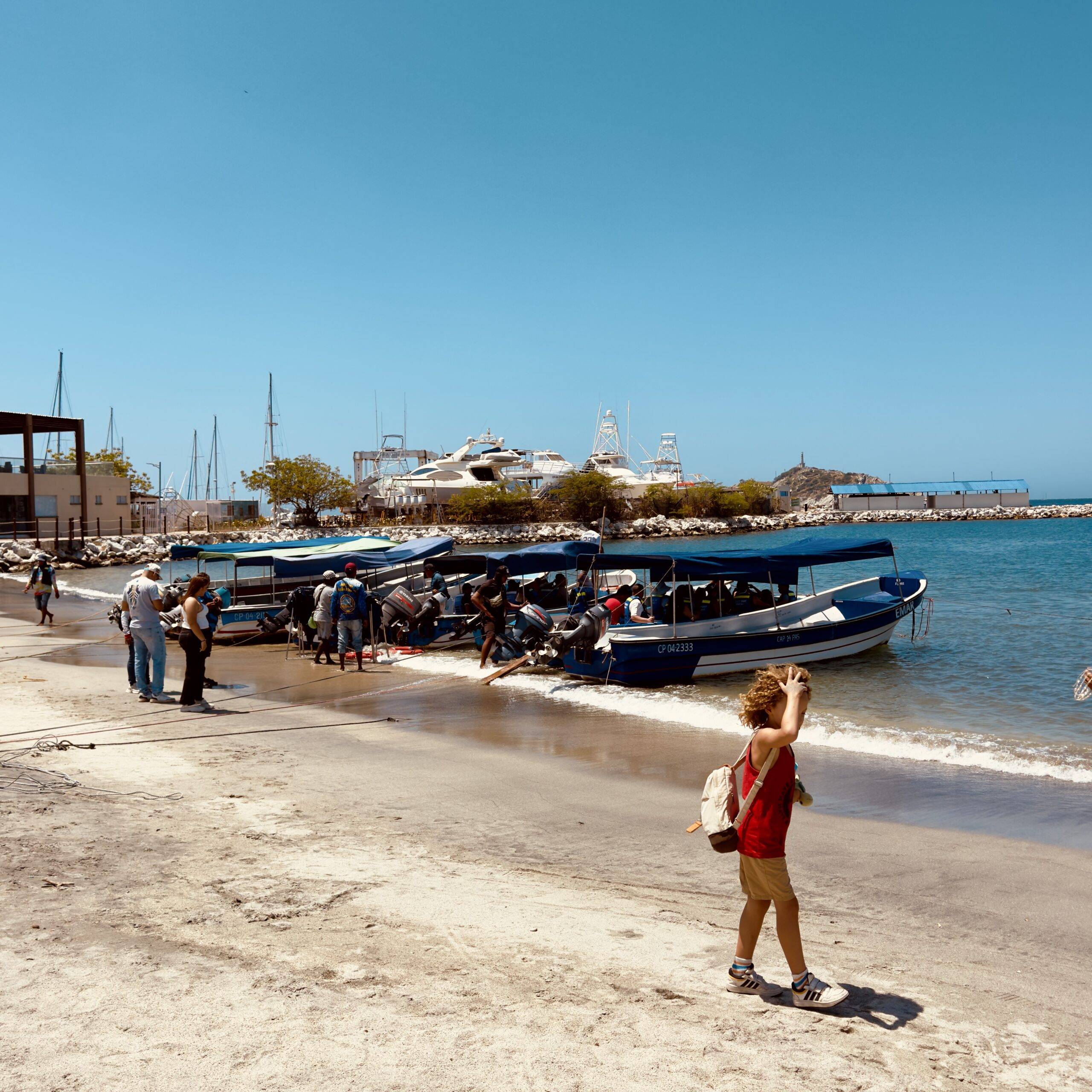 Santa Marta with kids