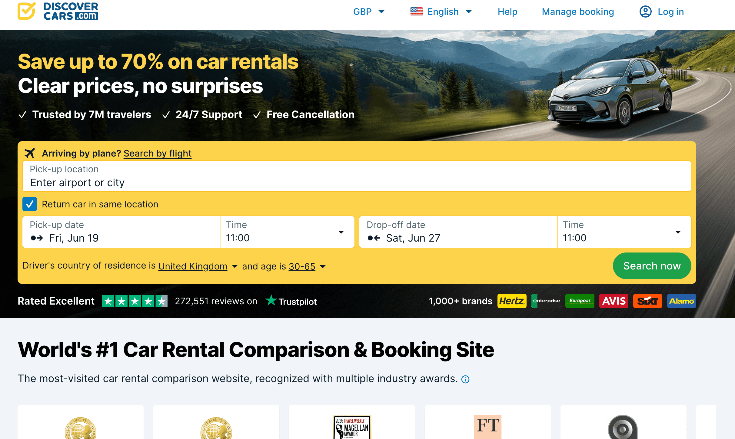 DiscoverCars
